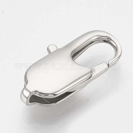 304 Stainless Steel Lobster Claw Clasps STAS-T033-29B-1