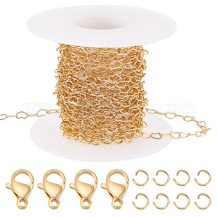 Beebeecraft kit de fabrication de collier de bracelet de chaîne de bricolage DIY-BBC0001-17-1