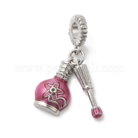 Латунь микропаве прозрачный кубический цирконий европейские подвески с подвесками KK-A278-08P-01-1