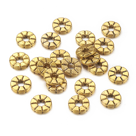 Tibetan Style Alloy Spacer Beads GLF10461Y-NF-1