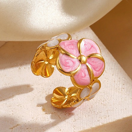 Кольца-манжеты из нержавеющей стали 304 RJEW-D334-03G-1