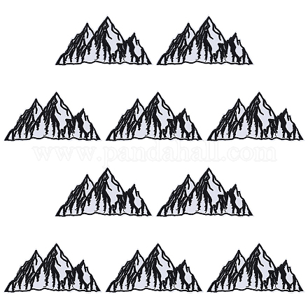 10 шт. тканевых заплаток для одежды&nbsp;PATC-WR0001-25-1