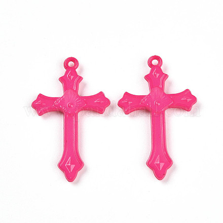 Непрозрачные акриловые подвески&nbsp;SACR-WH0017-01D-1