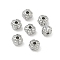 304 Stainless Steel Beads, Flower, Stainless Steel Color, 6x6x4.5mm, Hole: 1mm