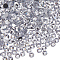 950Pcs Resin Rhinestone Cabochons, Half Round, Back Plated, Faceted, Clear, 4x1.5mm