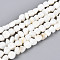 Natural Freshwater Shell Beads Strands, Nuggets, Creamy White, 1.5~7x3.5~6.5x3.5~6.5mm, Hole: 0.7mm, about 77~81pcs/strand, 14.96~15.35 inch(38~39cm)