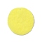 Opaque PVC Pendants, Simulated Potato Chips, Yellow, 54x51x1.5mm, Hole: 2mm