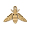 Ion Plating(IP) 304 Stainless Steel Charms, Golden, Bees, 9x11.5x0.8mm, Hole: 1mm