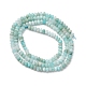 Природных амазонит бисер нитей G-RM2025-D19-B02-3