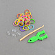 DIY Rubber Loom Bands Refills with Accessories DIY-R011-3