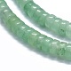 Natürlichen grünen Aventurin Perlen Stränge G-F631-A11-01-3
