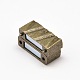Rectange Zinc Alloy Magnetic Clasps PALLOY-N0090-AB-NF-3