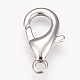 304 Stainless Steel Lobster Claw Clasps STAS-O114-057P-D-1