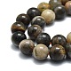 Natural Black Sunstone Beads Strands G-E576-01C-3