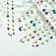 Collar de cuentas de perlas y piedras preciosas naturales NJEW-JN03894-2