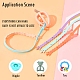 Silicone Baby Pacifier Holder Chains SIL-P004-B03-3