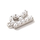 Colgantes de perlas de imitación de plástico KK-P230-17P-4