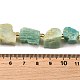 Необработанные грубые нити из натурального амазонита G-Z087-A04-5