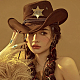 Set di accessori da cowboy western cosplay AJEW-FG0003-10-6