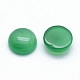 Natürliche grüne Onyx-Achat-Cabochons G-P393-R04-10mm-2