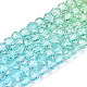 Chapelets de perles en verre transparente   GLAA-E036-07Y-2