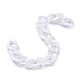 Chaînes gourmettes en acrylique imitation perles AJEW-JB00626-01-2