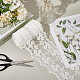 5 ярд кружевной ленты с вышивкой из молочного волокна OCOR-GF0005-14B-3