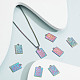 SUNNYCLUE 1 Box 18Pcs Tarot Charms Tarot Card Charm Plating Rainbow Color ouijas Rectangle Flat Alloy The Sun Star Moon Charms for Jewelry Making Charm Amulet Earring Necklace Supplies Adult DIY Craft FIND-SC0003-39-4