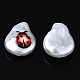 Cuentas de perlas de imitación de plástico abs impresas 3d KY-S163-421-4