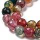 Chapelets de perles d'agate naturelle G-C082-A01-13-4