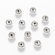 Perles rondes acryliques de placage en plastique X-PACR-L003-8mm-S-3