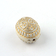 Perles acryliques de placage ovale PACR-Q102-158A-3