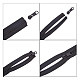 BENECREAT 20pcs Plastic Zipper Pull Sliders and 10m Nylon Coil Zippers Instant Replacement Zipper Repair Kit Plastic Garment Accessories (Head Size 37x11x11mm) FIND-BC0001-10-6