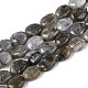 Природные лабрадорита бисер нитей G-T142-19-4