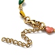 Collares de cadena con eslabones de corazón de acero inoxidable dorado con revestimiento de iones (ip) NJEW-E098-02G-01-3
