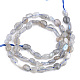 Chapelets de perles en labradorite naturelle  X-G-S359-139-2
