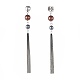 Dangle Stud Earrings EJEW-JE03578-3