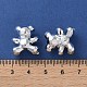 Placage électrolytique de perles acryliques opaques&nbsp;PACR-D288-05S-3