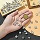 60шт 15 стиля европейские бусины из сплава в тибетском стиле FIND-YW0005-07-5