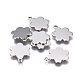 201 charms di tag in bianco in acciaio inossidabile X-STAS-F207-27P-1