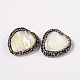 Perles de nacre blanche naturelle RB-H312-02-2