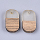 Resin & Walnut Wood Pendants RESI-S358-41H-2