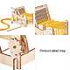 Поделки деревянные комплекты ткацкого станка DIY-WH0157-27-6