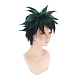Короткие зеленые и черные аниме косплей парики OHAR-I015-04-8