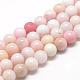 Chapelets de perles en opale rose naturelle G-R446-10mm-10-1