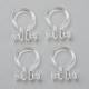 Plastic Clip-on Earring Findings KY-P001-06A-1