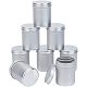 Ph pandahall 8 paquete 11.8 oz latas grandes frascos de hojalata con tapa de rosca contenedores de latas redondas de metal latas de viaje para velas artesanías CON-PH0001-57B-1
