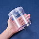 Benecreat 6 Packung 700 ml leere durchsichtige Plastikschleimlagerung begünstigt Gläser Weithals-Plastikbehälter für die Anzeige CON-BC0004-55-5