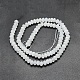 Brins de perles de pierre de lune arc-en-ciel naturel G-O170-67A-2