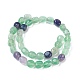 Natural Fluorite Beads Strands G-I222-14-2